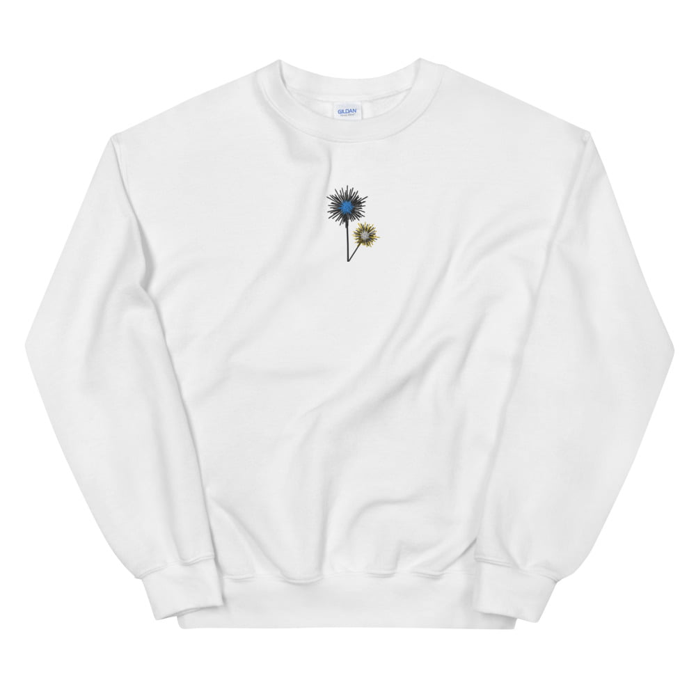 unisex crew neck sweatshirt white 5ff10dad4402b