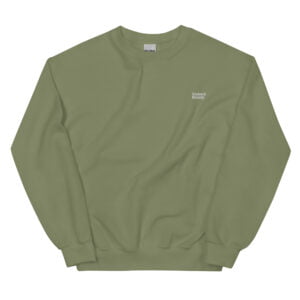 unisex crew neck sweatshirt military green front 650b5367ca0c8 1.jpg
